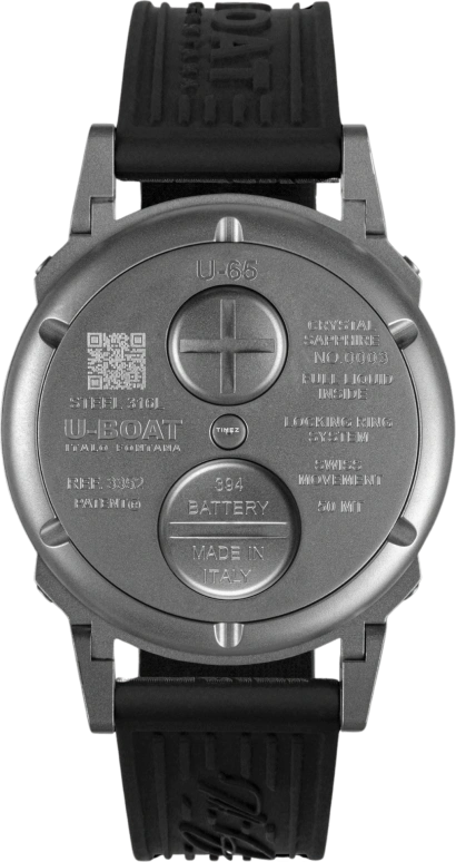 U-Boat,U-65 44mm,44mm,Stainless Steel,Grey,Quartz,Sapphire,Crystal Glass,Round,3352