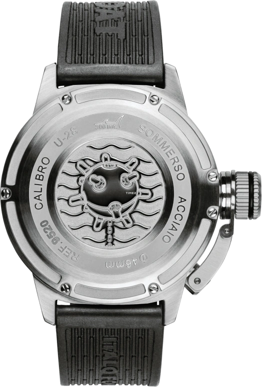 U-Boat,Sommerso 46mm,46mm,Stainless Steel,Black,Green,Silver,Automatic,Day,41hours,9520