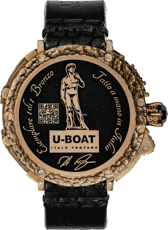 U-Boat,Special Editions 45mm,45mm,Bronze,Black,Bronze,Automatic,41hours,Sapphire,FIBZQR