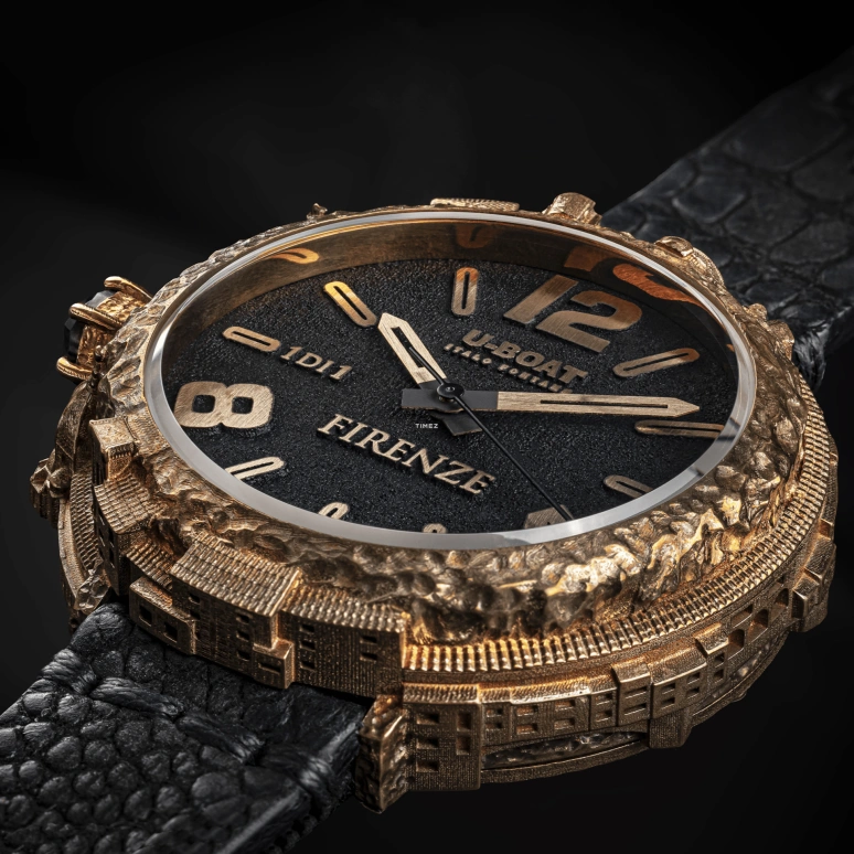 U-Boat,Special Editions 45mm,45mm,Bronze,Black,Bronze,Automatic,41hours,Sapphire,FIBZQR