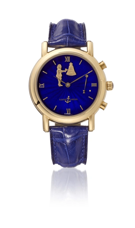 Ulysse Nardin,San Marco 40mm,40mm,Yellow Gold,Blue,Automatic,Grande Sonnerie,Petite Sonnerie,751,751-22
