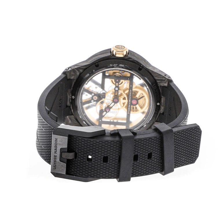Ulysse Nardin,Other 43mm,43mm,Titanium Gold,Skeleton,Handwound,96hours,In-house Caliber,3715,3715-260-3/CARB