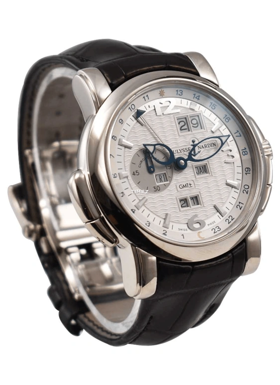 Ulysse Nardin,Perpetual Calendars 42mm,42mm,White Gold,Silver White,Automatic,Perpetual Calendar,Month,Date,Day,In-house Caliber,Sapphire,Crystal Glass,320,320-60/60