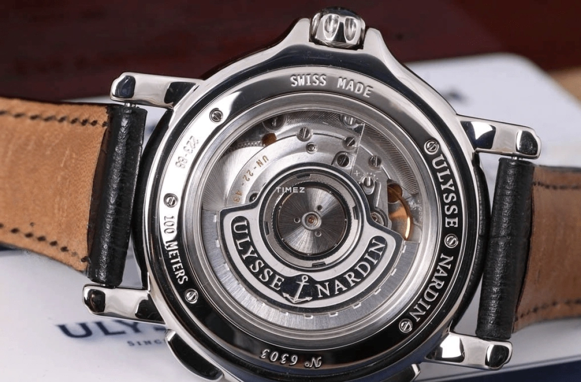 Ulysse Nardin,Dual Time 40mm,40mm,Stainless Steel,Black,Automatic,Dule Time,Big Date,223,223-88/62