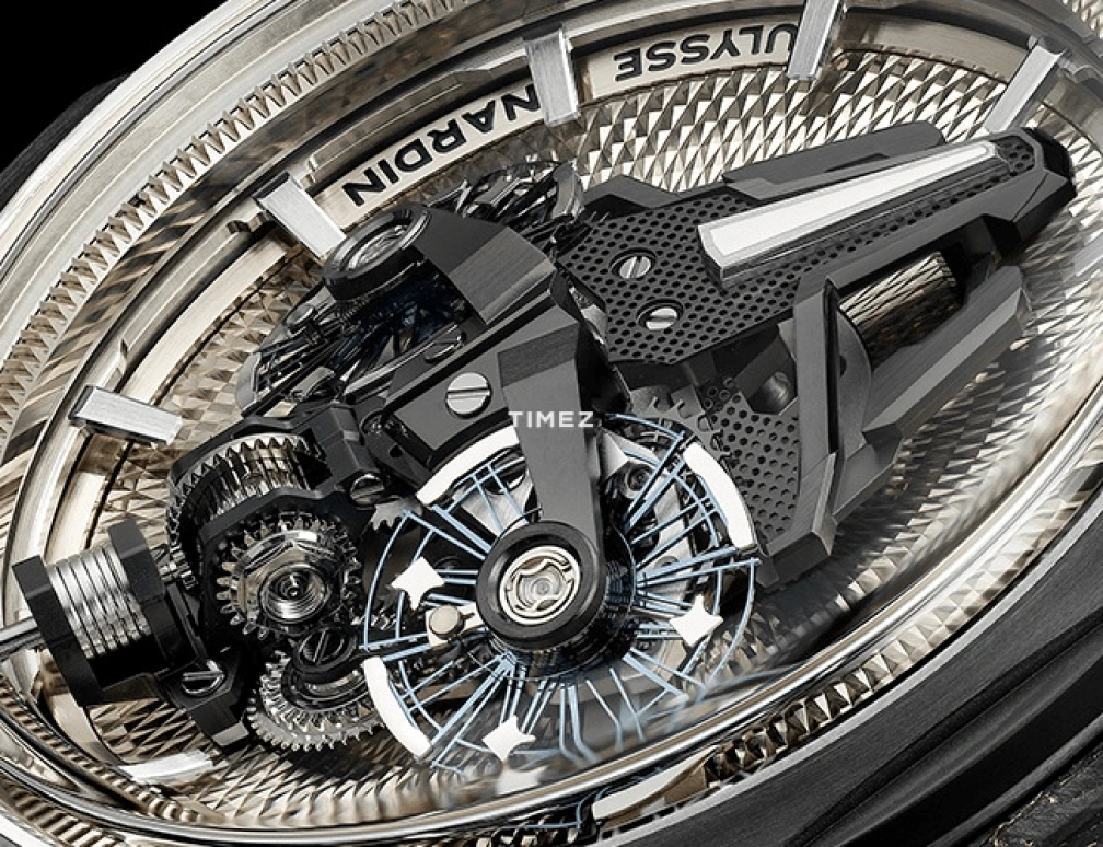 Ulysse Nardin,Freak 45mm,45mm,Titanium,Beige,Automatic,In-house Caliber,Sapphire,2513,2513-500LE-4A-GUI/3A