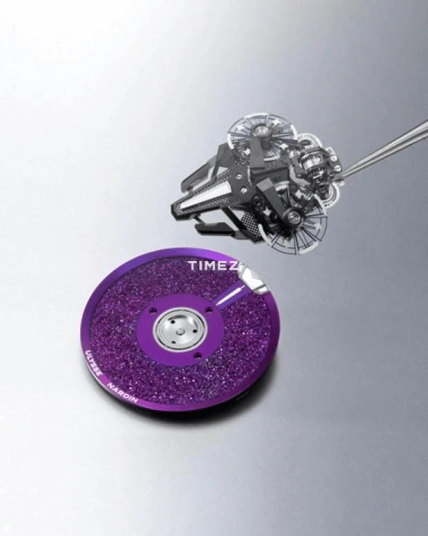 Ulysse Nardin,Freak 45mm,45mm,Titanium,Purple,Skeleton,Automatic,In-house Caliber,Sapphire,2513,2513-500LE-7A-WOS/3A