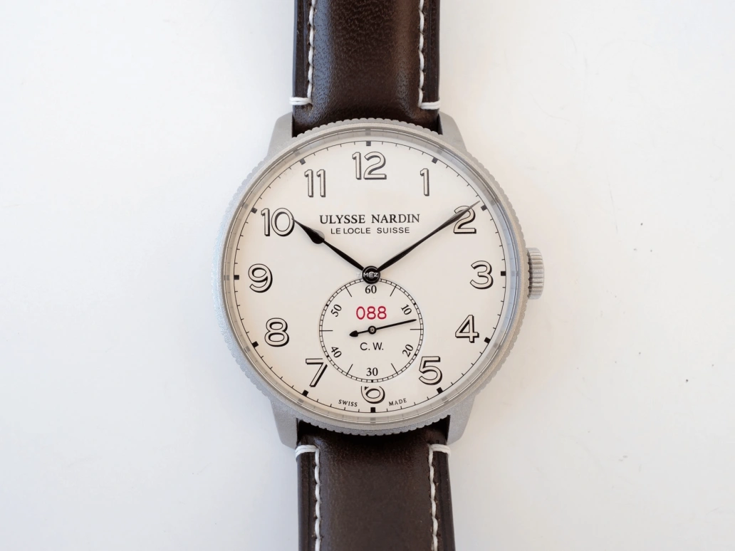 Ulysse Nardin,Marine 44mm,44mm,Stainless Steel,White,Automatic,60hours,In-house Caliber,1183,1183-320LE/60