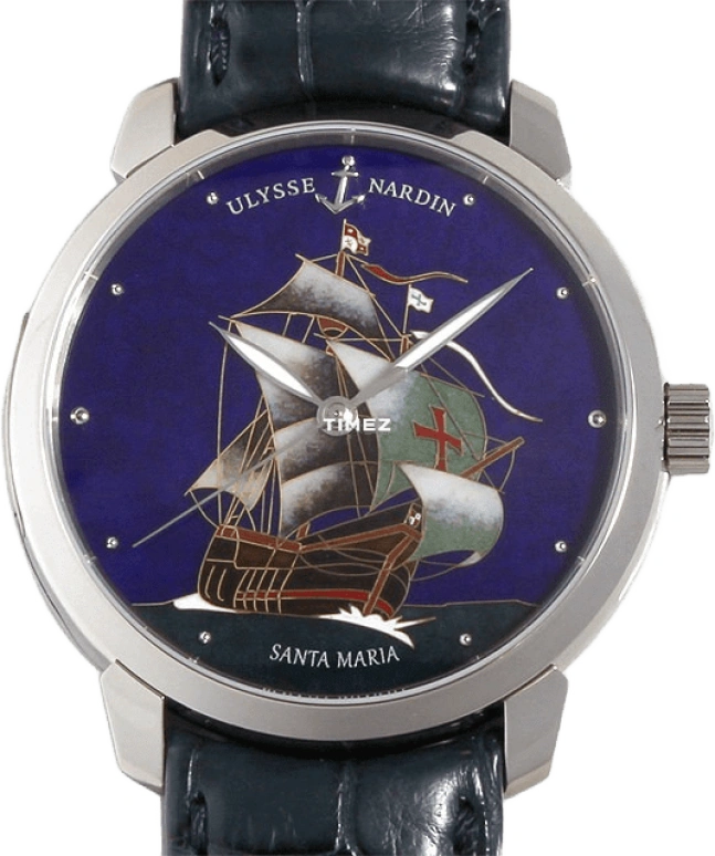 Ulysse Nardin,Classico 40mm,40mm,White Gold,Multi-Color,Blue,Automatic,42hours,In-house Caliber,8150,8150-111-2/SM
