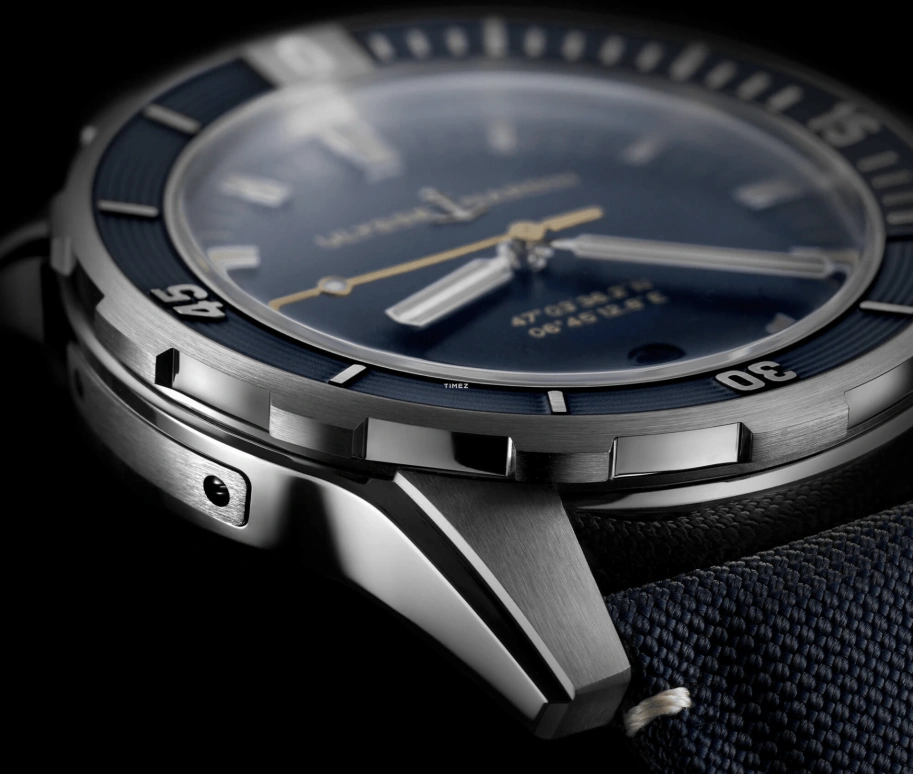 Ulysse Nardin,Diver 42mm,42mm,Stainless Steel,Blue,Automatic,Day,42hours,8163,8163-175/93