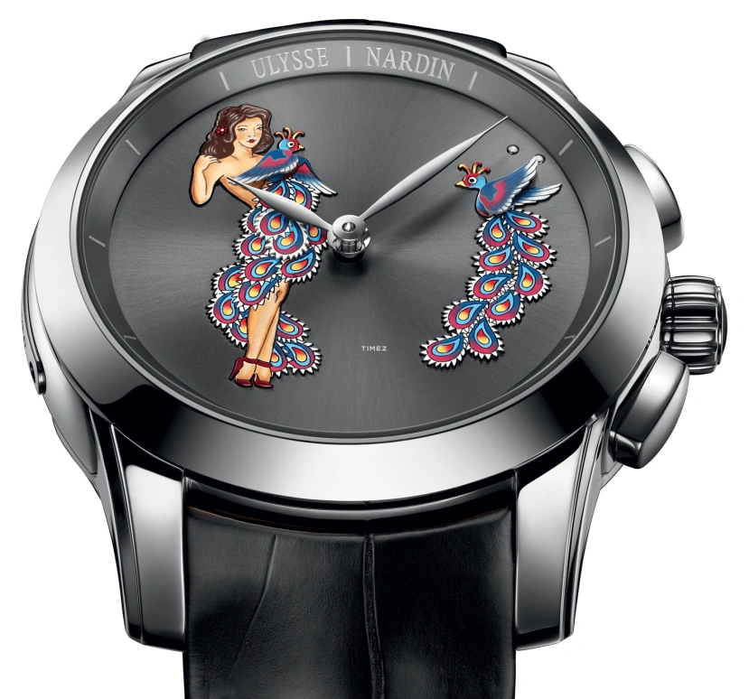 Ulysse Nardin,Classico 43mm,43mm,Platinum,Black,Automatic,Minute Repeater,40hours,6109,6109-130/E2-PINUP