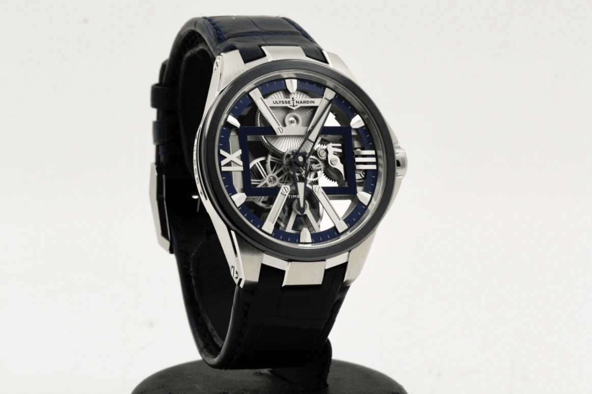 Ulysse Nardin,Other 42mm,42mm,Titanium Gold,Skeleton,Handwound,96hours,In-house Caliber,3713,3713-260/03