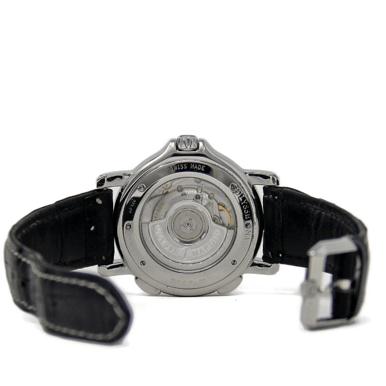 Ulysse Nardin,Dual Time 40mm,40mm,Stainless Steel,Silver,Automatic,Dule Time,Big Date,223,223-88/60