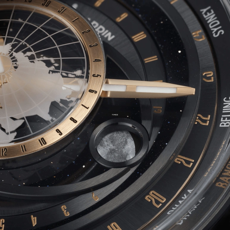 Ulysse Nardin,Blast 45mm,45mm,Ceramic,Titanium Gold,Black,Automatic,Moonphase,Day,Dule Time,World Time,In-house Caliber,Sapphire,Crystal Glass,1063,1063-400-2A/1A