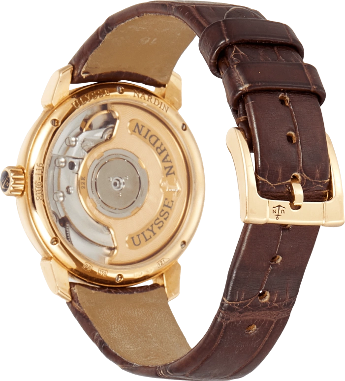 Ulysse Nardin,Classico 31mm,31mm,Rose Gold,White,Automatic,Day,42hours,8106,8106-116-2/90