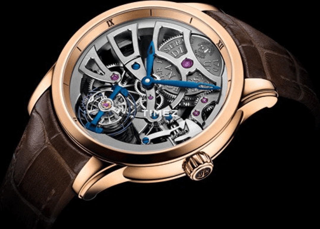 Ulysse Nardin,Other 44mm,44mm,Red Gold,Skeleton,Handwound,170hours,In-house Caliber,1702,1702-129