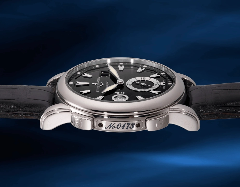 Ulysse Nardin,Dual Time 42mm,42mm,Stainless Steel,Black,Automatic,Dule Time,Big Date,243,243-55/92