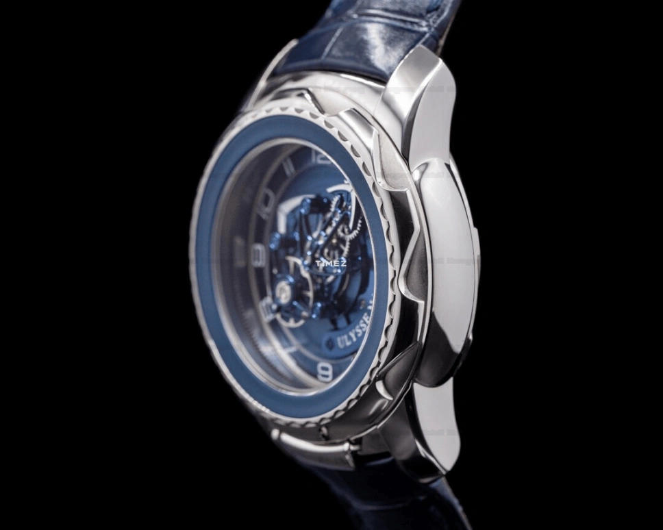 Ulysse Nardin,Freak 45mm,45mm,White Gold,Blue,Handwound,Tourbillon,Carrousel,2050,2050-131/03