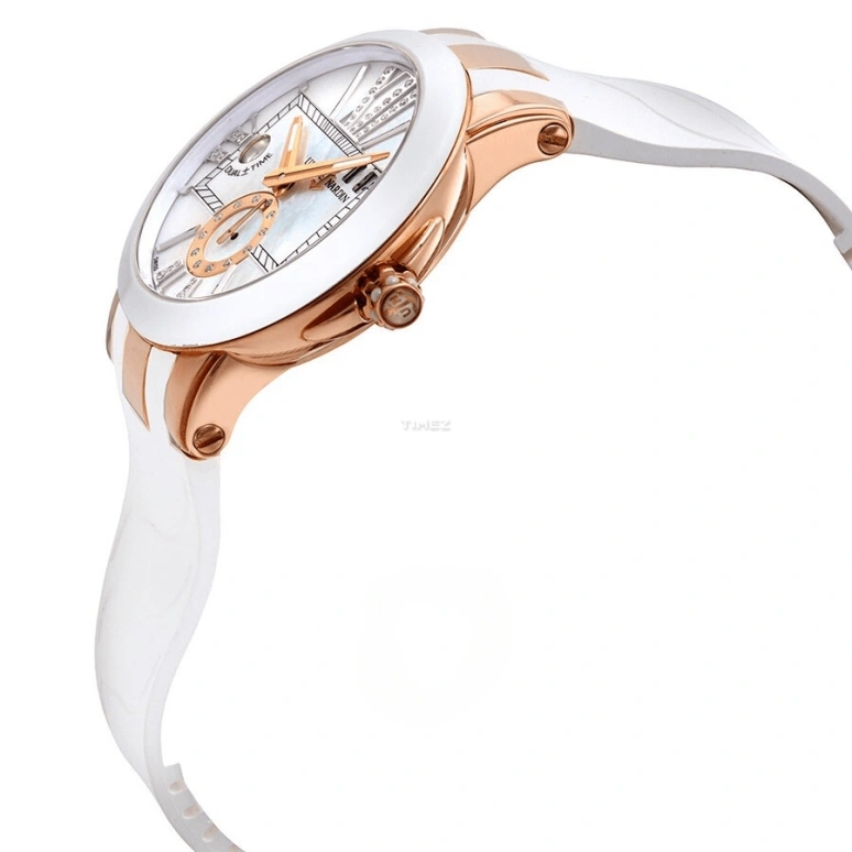 Ulysse Nardin,Dual Time 40mm,40mm,Rose Gold,Ceramic,White,Automatic,Dule Time,Big Date,246,246-10-3/391