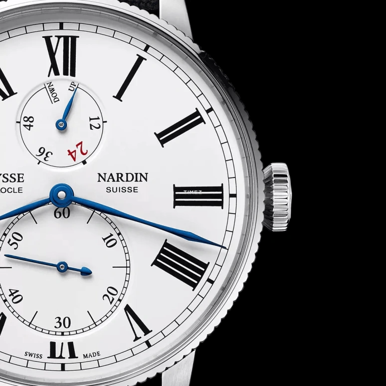 Ulysse Nardin,Marine 44mm,44mm,Stainless Steel,White,Automatic,Power Reserve Indicator,60hours,1183,1183-320LE/40