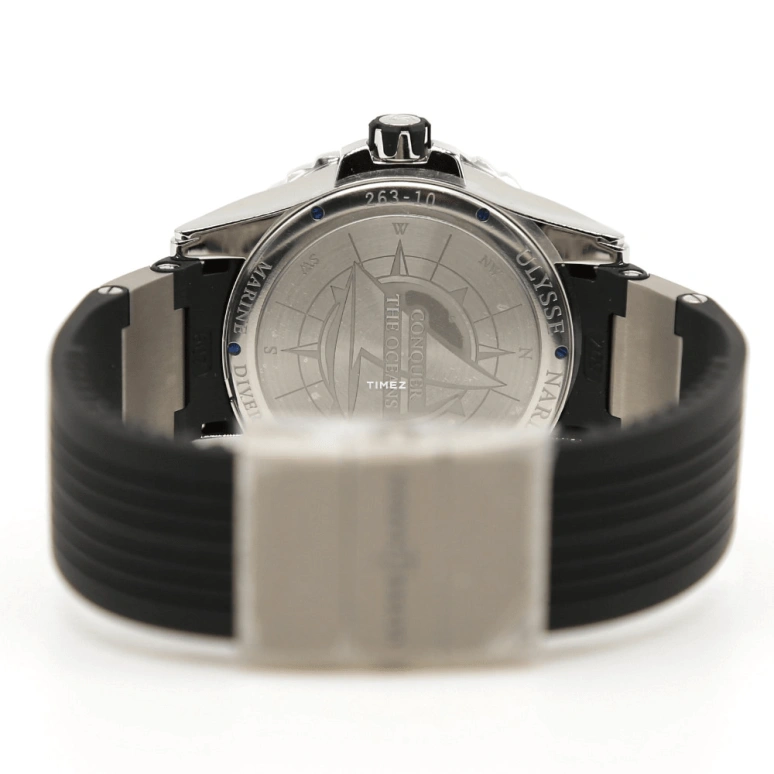 Ulysse Nardin,Marine 44mm,44mm,Stainless Steel,Rubber,Black,Automatic,Day,Power Reserve Indicator,263,263-10-3/92