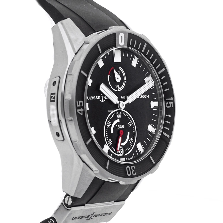 Ulysse Nardin,Diver 44mm,44mm,Titanium Gold,Black,Automatic,Day,Power Reserve Indicator,1183,1183-170-3/92
