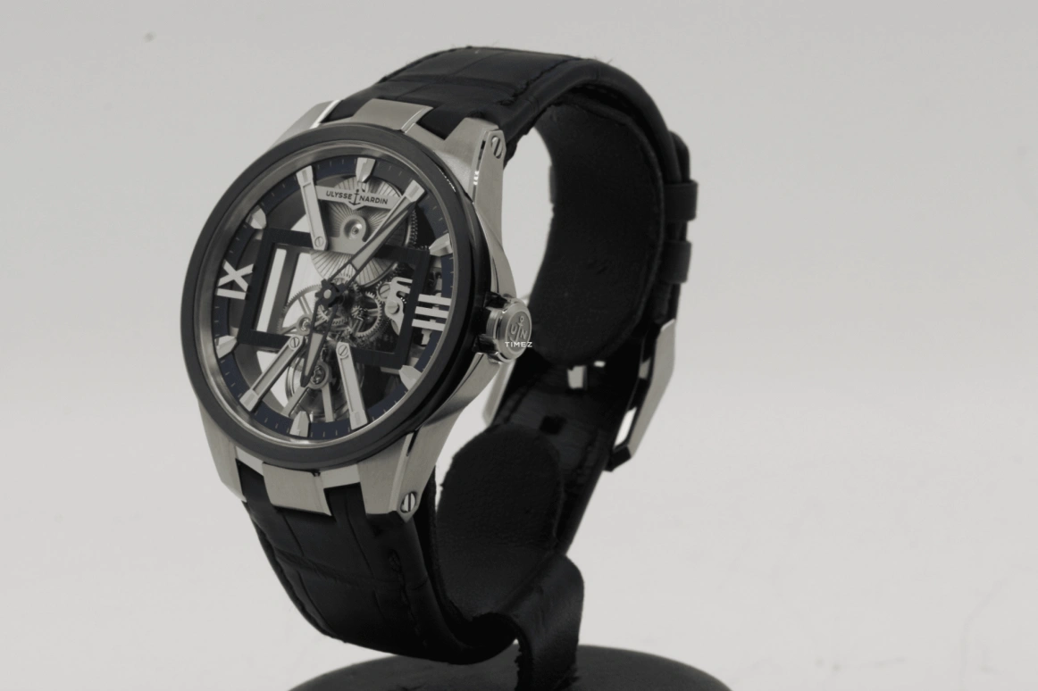 Ulysse Nardin,Other 42mm,42mm,Titanium Gold,Skeleton,Handwound,96hours,In-house Caliber,3713,3713-260/03