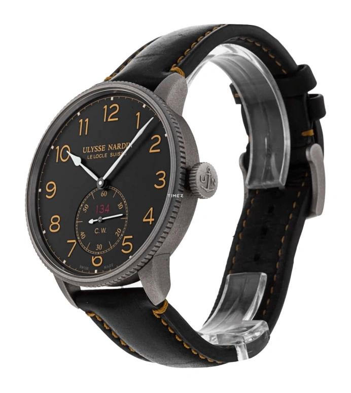 Ulysse Nardin,Marine 44mm,44mm,Stainless Steel,Black,Automatic,60hours,In-house Caliber,1183,1183-320LE/62
