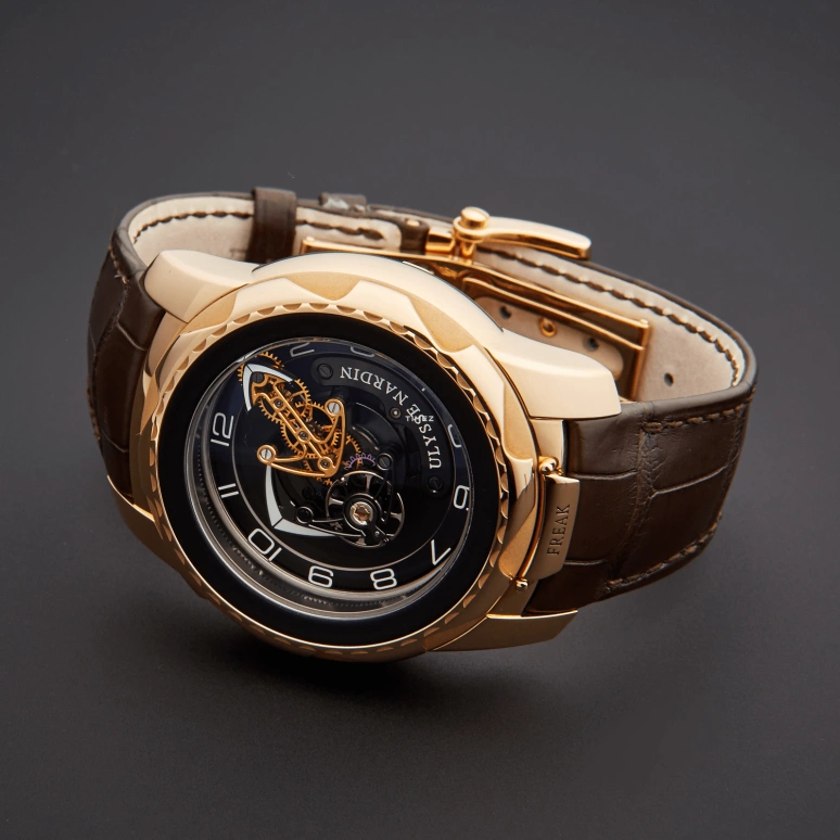 Ulysse Nardin,Freak 45mm,45mm,Rose Gold,Black,Handwound,Tourbillon,Carrousel,2056,2056-131