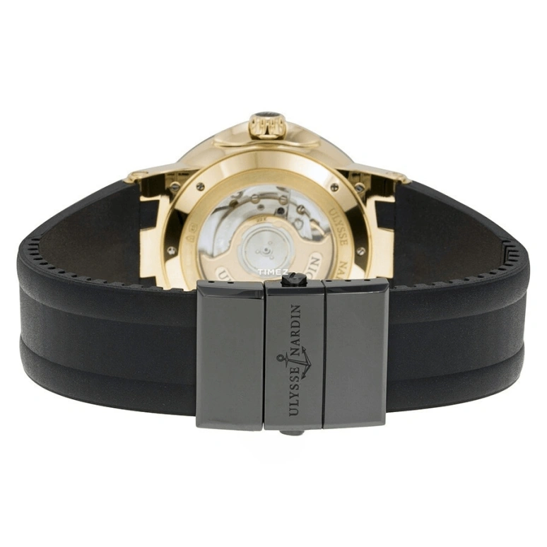 Ulysse Nardin,Dual Time 43mm,43mm,Rose Gold,Ceramic,Black,Automatic,Dule Time,Big Date,246,246-00-3/42
