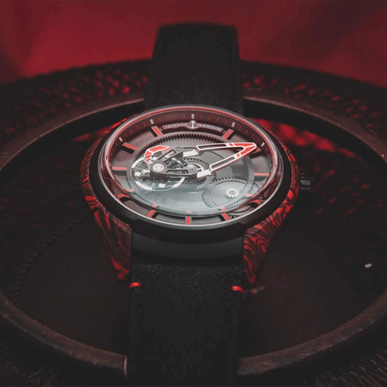 Ulysse Nardin,Freak 43mm,43mm,Titanium Gold,Black,Automatic,72hours,In-house Caliber,2303,2303-270/MAGMA-BQ