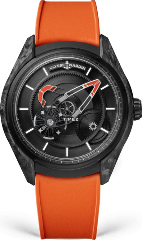 Ulysse Nardin,Freak 43mm,43mm,Carbotanium,Black,Automatic,72hours,In-house Caliber,2303,2303-270LE-2A-GUM/3A
