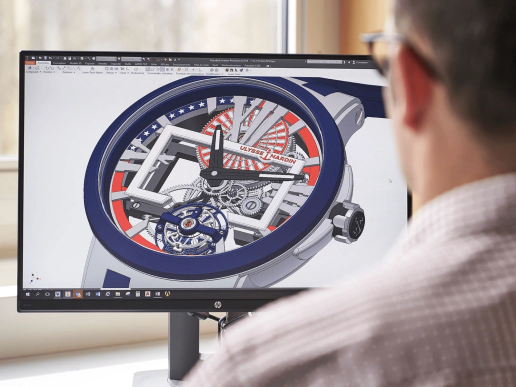 Ulysse Nardin,Executive 45mm,45mm,Titanium,Ceramic,Red,Blue,Skeleton,Handwound,Tourbillon,170hours,1713,1713-139LE/US