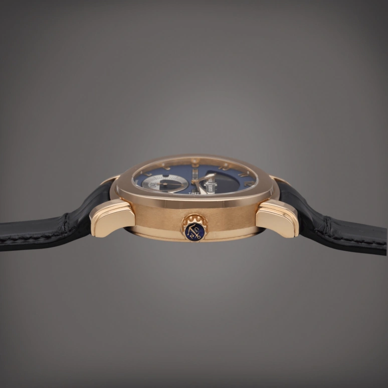 Ulysse Nardin,Classico 43mm,43mm,Rose Gold,Blue,Automatic,Big Date,52hours,1602,1602-100