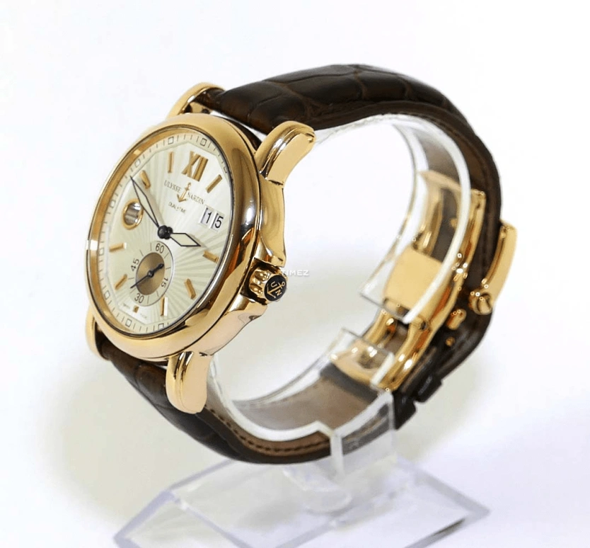 Ulysse Nardin,Classico 42mm,42mm,Rose Gold,Silver,Automatic,Dule Time,Big Date,246,246-55/31