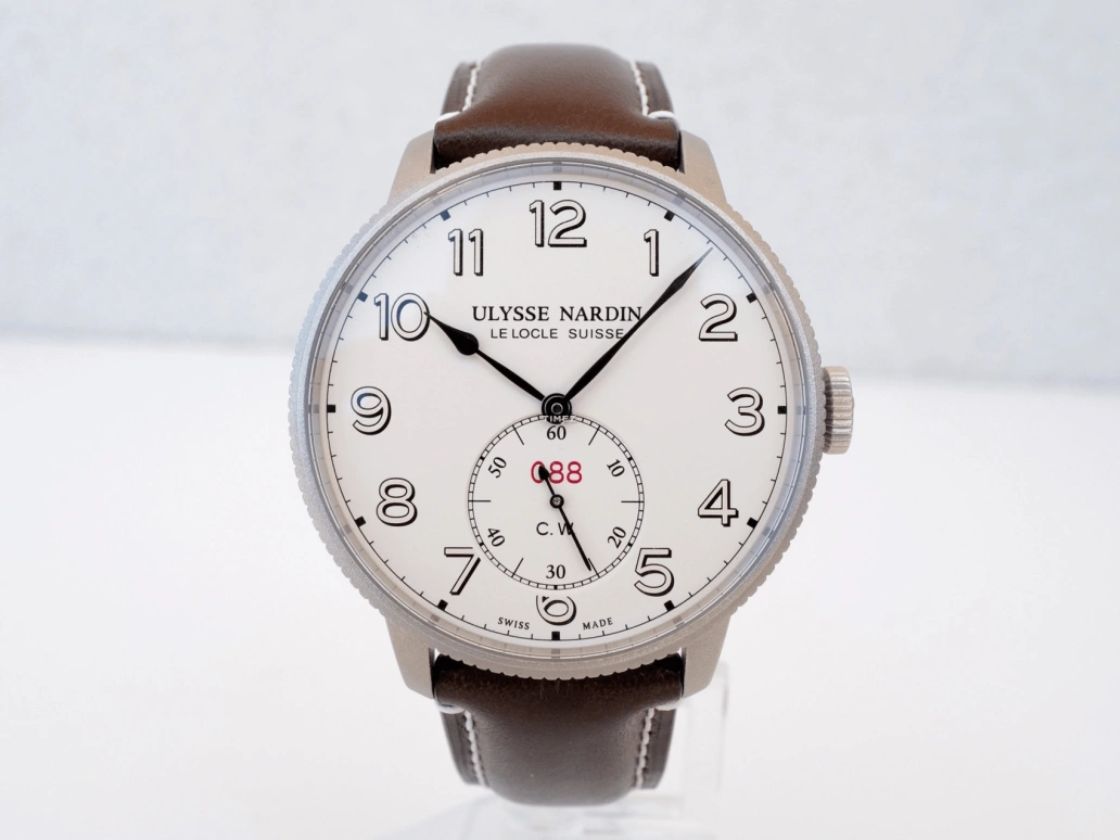 Ulysse Nardin,Marine 44mm,44mm,Stainless Steel,White,Automatic,60hours,In-house Caliber,1183,1183-320LE/60