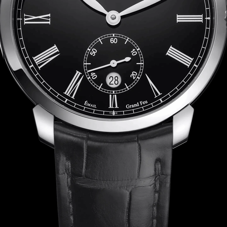 Ulysse Nardin,Classico 40mm,40mm,Stainless Steel,Black,Automatic,Day,48hours,3203,3203-136-2/E2
