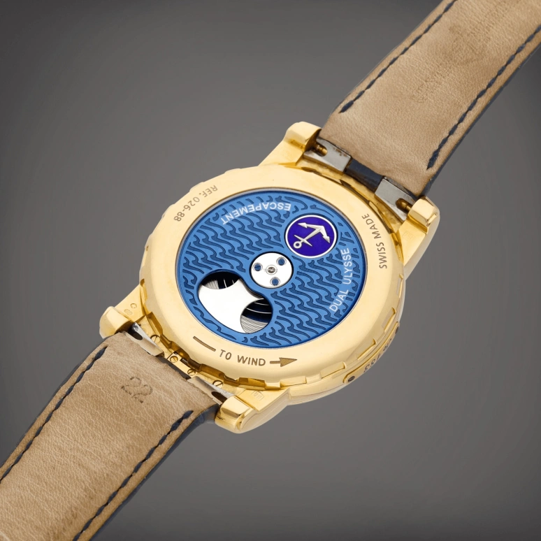 Ulysse Nardin,Freak 44.50mm,44.50mm,Pink Gold,Blue,Handwound,Tourbillon,Carrousel,026,026-88
