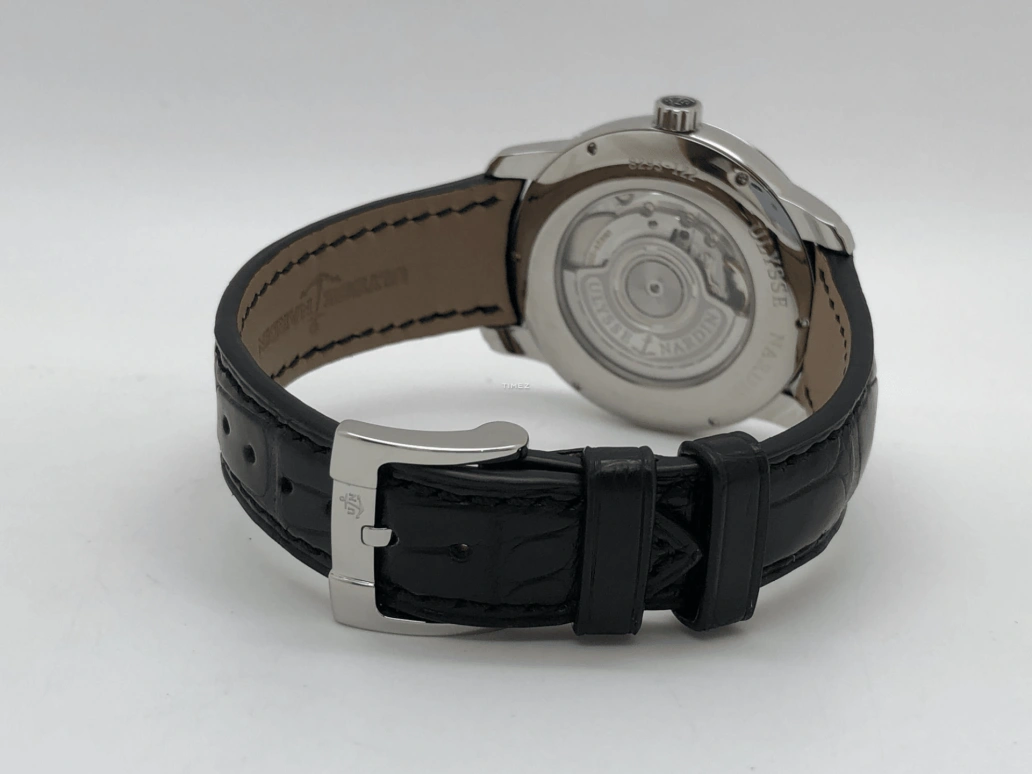 Ulysse Nardin,Classico 40mm,40mm,Stainless Steel,Silver,Automatic,Moonphase,Day,8293,8293-122-2/41