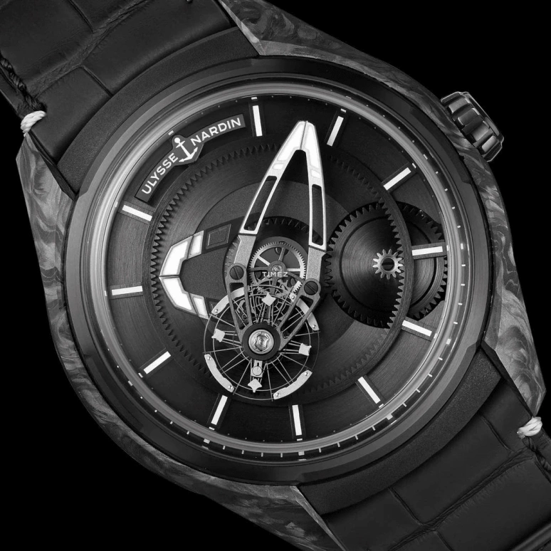 Ulysse Nardin,Freak 43mm,43mm,Carbon,Black,Automatic,72hours,In-house Caliber,2303,2303-270.2/CARB