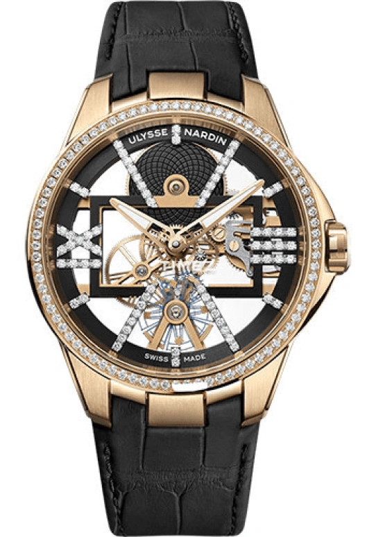 Ulysse Nardin,Blast 42mm,42mm,Rose Gold,Skeleton,Handwound,96hours,In-house Caliber,3716,3716-260B/02