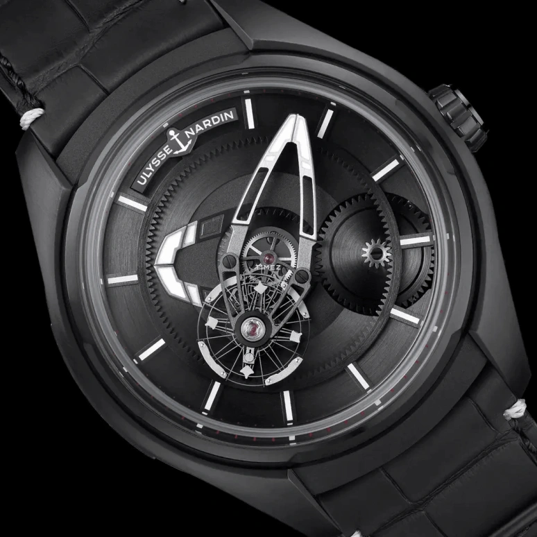 Ulysse Nardin,Freak 43mm,43mm,Titanium,Black,Automatic,72hours,In-house Caliber,2303,2303-270.2/BLACK