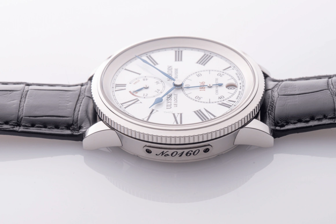 Ulysse Nardin,Marine 41mm,41mm,Stainless Steel,White,Automatic,Day,Power Reserve Indicator,1183,1183-900/EO