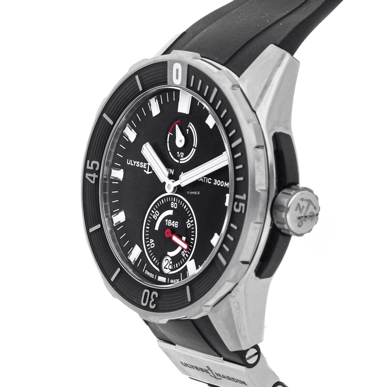 Ulysse Nardin,Diver 44mm,44mm,Titanium Gold,Black,Automatic,Day,Power Reserve Indicator,1183,1183-170-3/92