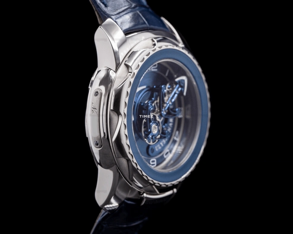 Ulysse Nardin,Freak 45mm,45mm,White Gold,Blue,Handwound,Tourbillon,Carrousel,2050,2050-131/03