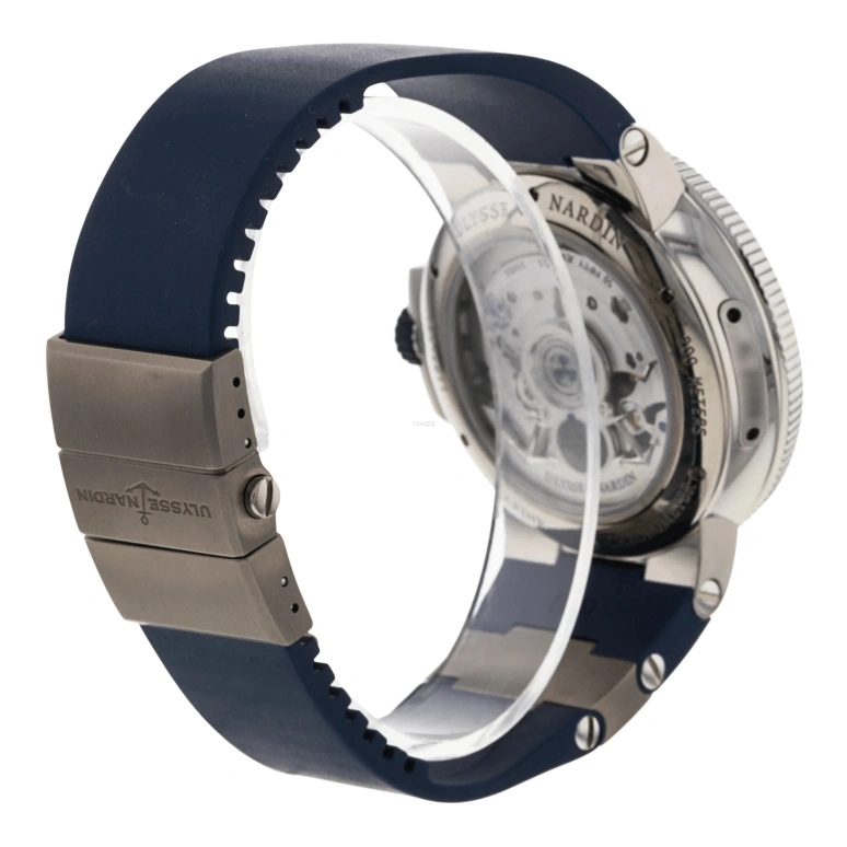 Ulysse Nardin,Marine 45mm,45mm,Stainless Steel,White,Automatic,Day,Power Reserve Indicator,1183,1183-122/40