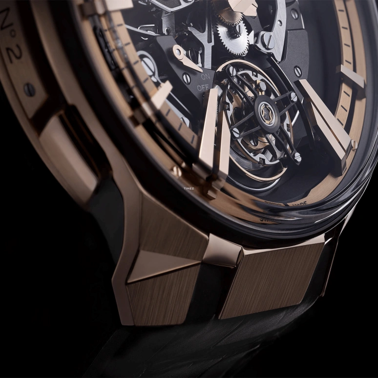 Ulysse Nardin,Blast 45mm,45mm,Rose Gold,Titanium Gold,Skeleton,Automatic,Tourbillon,60hours,6215,6215-400-3B/02