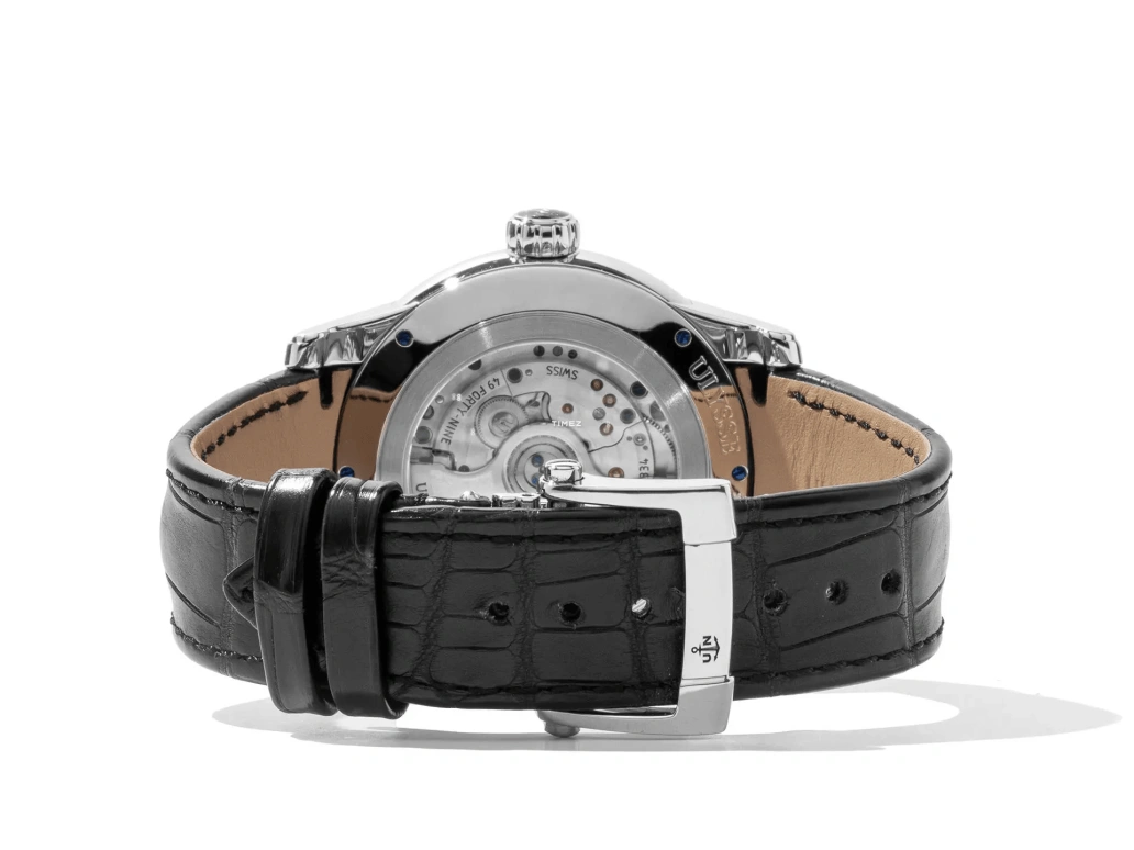 Ulysse Nardin,Dual Time 42mm,42mm,Stainless Steel,Black,Automatic,Dule Time,Big Date,3343,3343-126/92