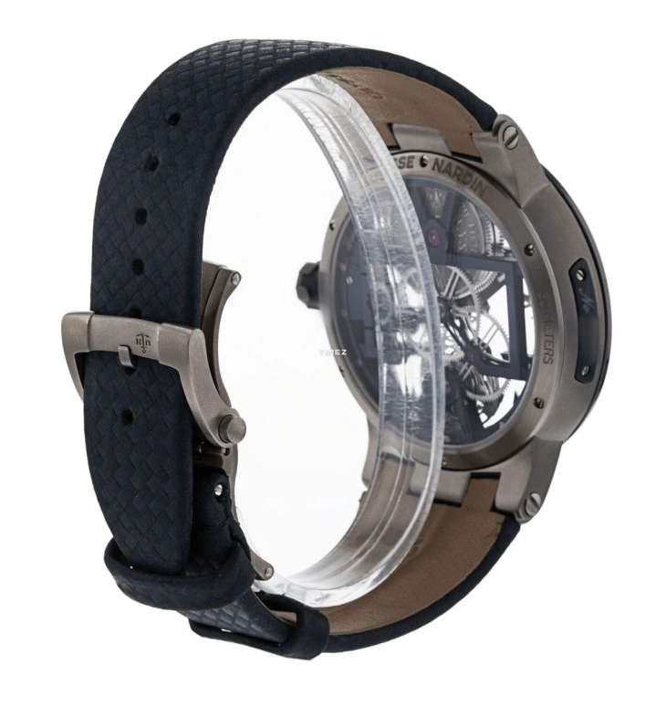 Ulysse Nardin,Executive 43mm,43mm,Titanium,Skeleton,Black,Handwound,Tourbillon,170hours,1713,1713-139