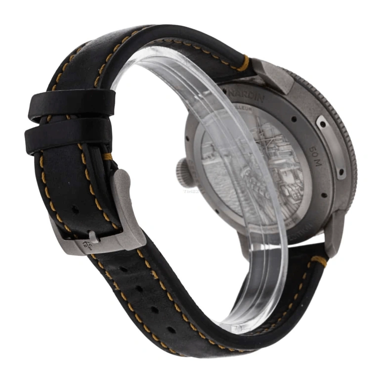 Ulysse Nardin,Marine 44mm,44mm,Stainless Steel,Black,Automatic,60hours,In-house Caliber,1183,1183-320LE/62