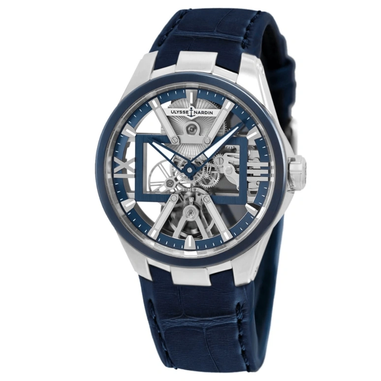Ulysse Nardin,Other 42mm,42mm,Titanium Gold,Skeleton,Handwound,96hours,In-house Caliber,3713,3713-260/03